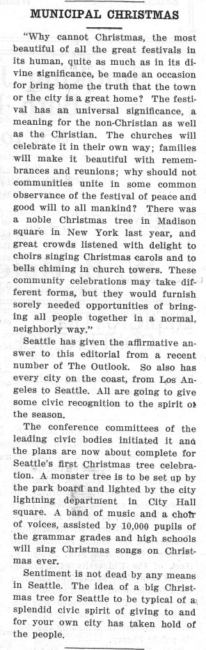 Seattle Municipal News, December 20, 1913
