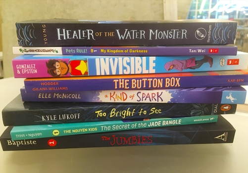 This year's Global Reading Challenge books